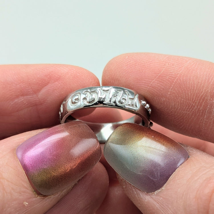 Madoka Puella Magi Madoka Magica Gold Gemstone Ring Anime Allergies waterproof runes back