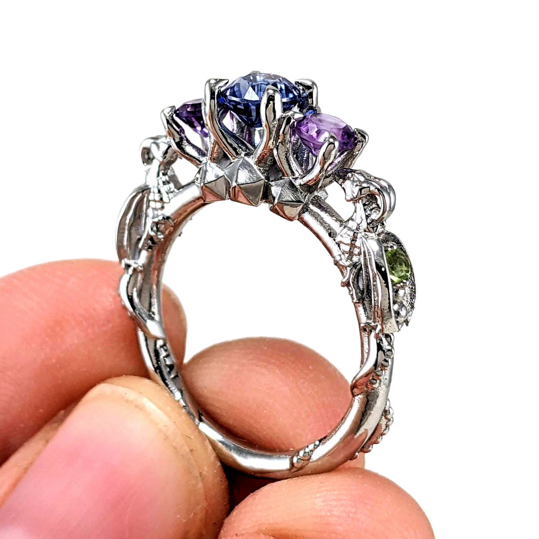 DND Engagement Ring for Geek Girls with allergies waterproof