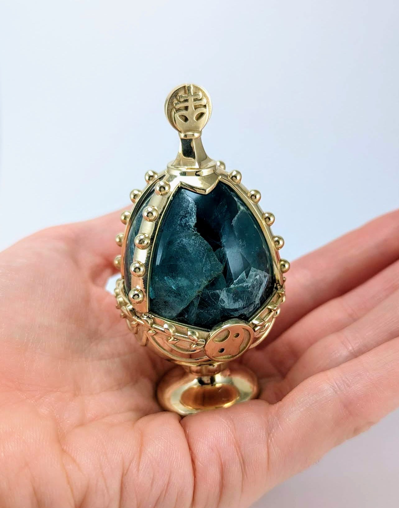 Madoka Magica Soul Gem Replica with Your Custom Symbol