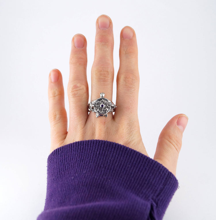The World Turtle Ring Creation Myth Hindu Chinese Mythology Cosmic Space Fantasy Elephant Witch Skeleton Death Reaper Guitar English CosPlay