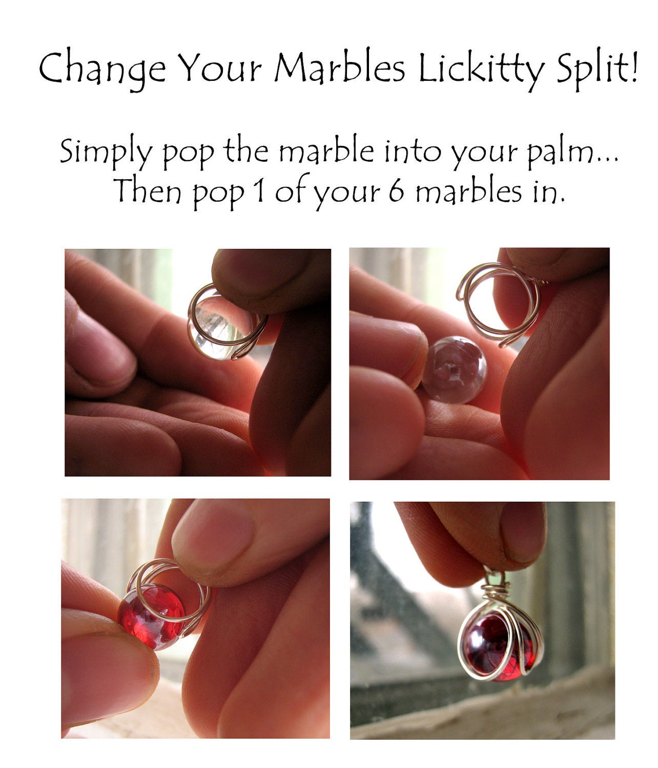 The POP in Bracelet Gift Set - Personalize - 5 Interchangeable Stones - Sterling Silver Chain - Gift Bag - Valentine&