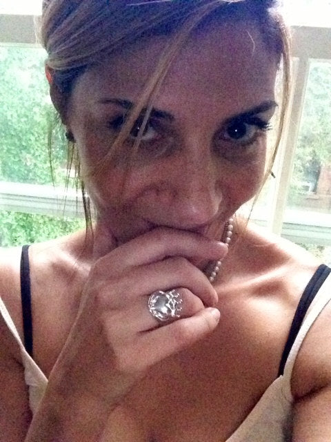 Handmade Claddagh Ring, Celebrity Callie Thorne, Chunky Claddagh, Unique Claddagh, Irish Jewelry, Celtic Promise Ring, Gifts for Her 187