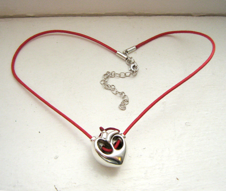 Core - SALE Ready to Ship Anatomical Correct Heart necklace Gift for nurse Surgery Graduation Geekery Nerd Jewelry Gift For Her Medical 42