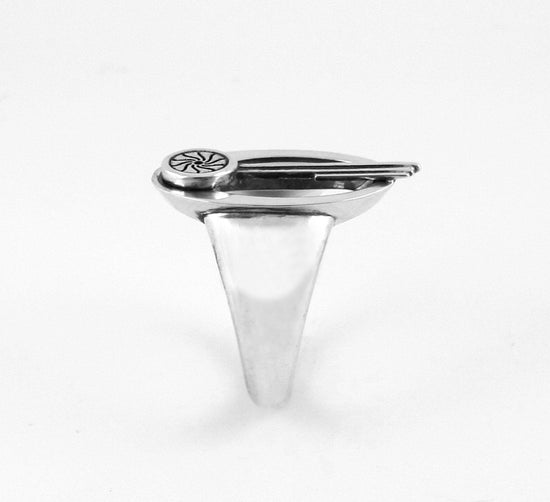 Bajoran Star Trek Ring Star Trek Engagement Sci Fi Star Wars Geekery Treekie Ring Alien Captain Kira Nerys DS9 &