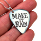 Zelda Custom Song Guitar Pick Necklace 299