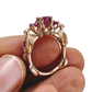 DND Viral Ring Gold Dungeons and Dragons Character DND Dice Engagement Ring Game Night Love 293a
