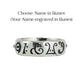 Madoka Runes Ring Silver Puella Magi Madoka Magica Ring Allergy Friendly Waterproof 272 275