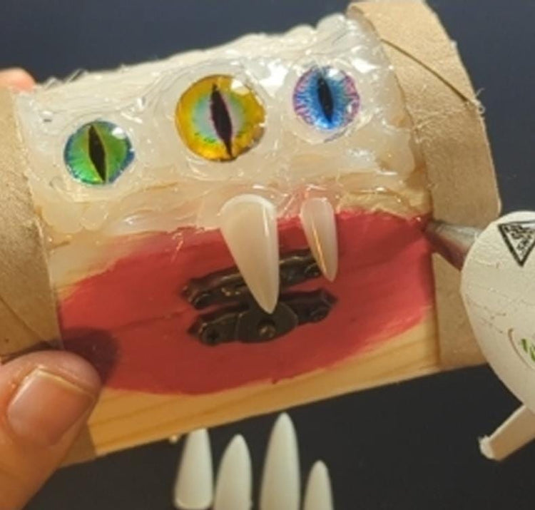 Mimic Dice box DND D&D TTRPG DIY Gift Kit Make at Home supplies kids Dice Goblin