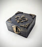DND D20 Dice Fleur De Lis Joan of Arc Mimic Octopus Book Box