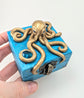 DND D20 Dice Fleur De Lis Joan of Arc Mimic Octopus Book Box