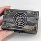 DND D20 Dice Fleur De Lis Joan of Arc Mimic Octopus Book Box