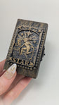 Moon and Star Card Tarot Deck Box Handmade Design