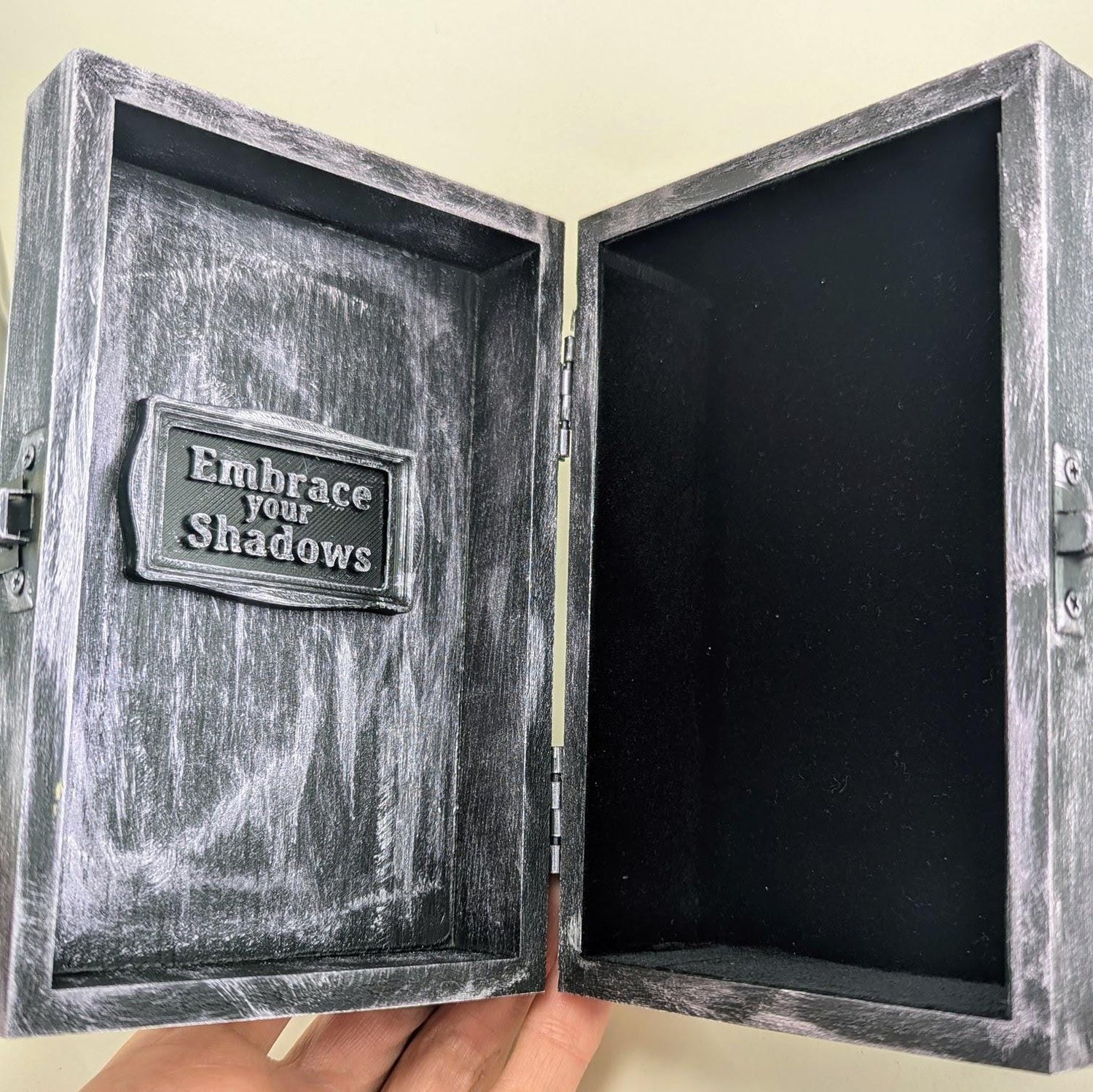 Moon and Star Card Tarot Deck Box Handmade Design