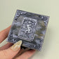 Mermaid Moon Tarot Card Necklace Unique Double Sided Design with Upright and Reversed Meanings