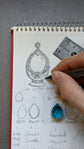 Madoka Magica Soul Gem Replica with Your Custom Symbol