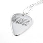 Zelda Custom Song Guitar Pick Necklace