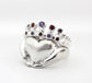 Rockabilly Claddagh Wedding Set