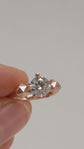 D20 Dice Engagement Ring DND 303