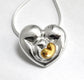 Family is Golden Deluxe Heart Necklace