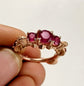 DND Viral Ring Gold Dungeons and Dragons Character DND Dice Engagement Ring Game Night Love 293a
