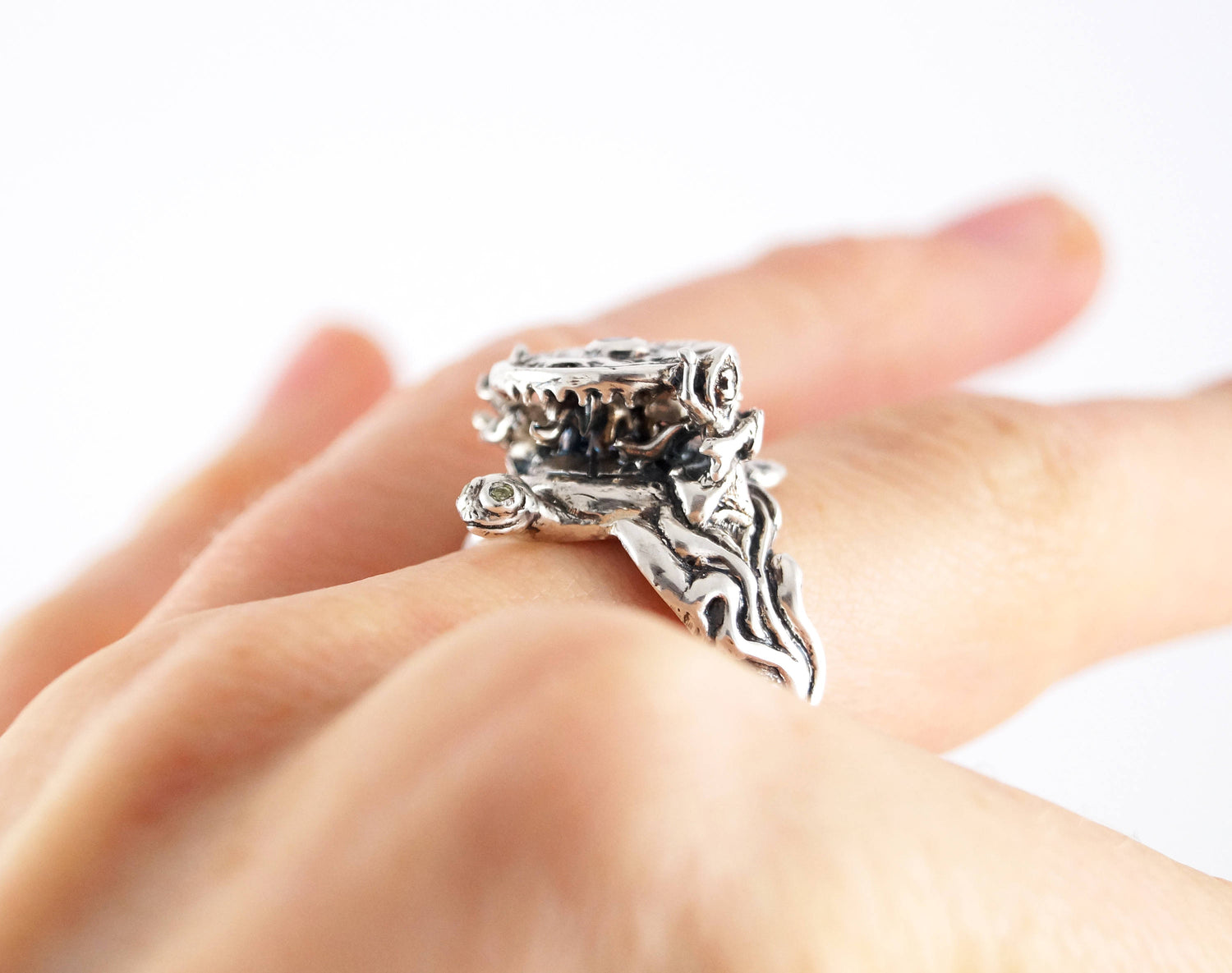 The World Turtle Ring Creation Myth Hindu Chinese Mythology Cosmic Space Fantasy Elephant Witch Skeleton Death Reaper Guitar English CosPlay