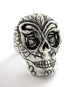 Sugar Skull Ring for Men Women Day of the Dead Santa Muerte Day of the dead Gothic Biker Ring Vintage Mexican Skull Ring Rickson Jewelry