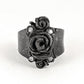 Custom Sterling Silver Rose Ring