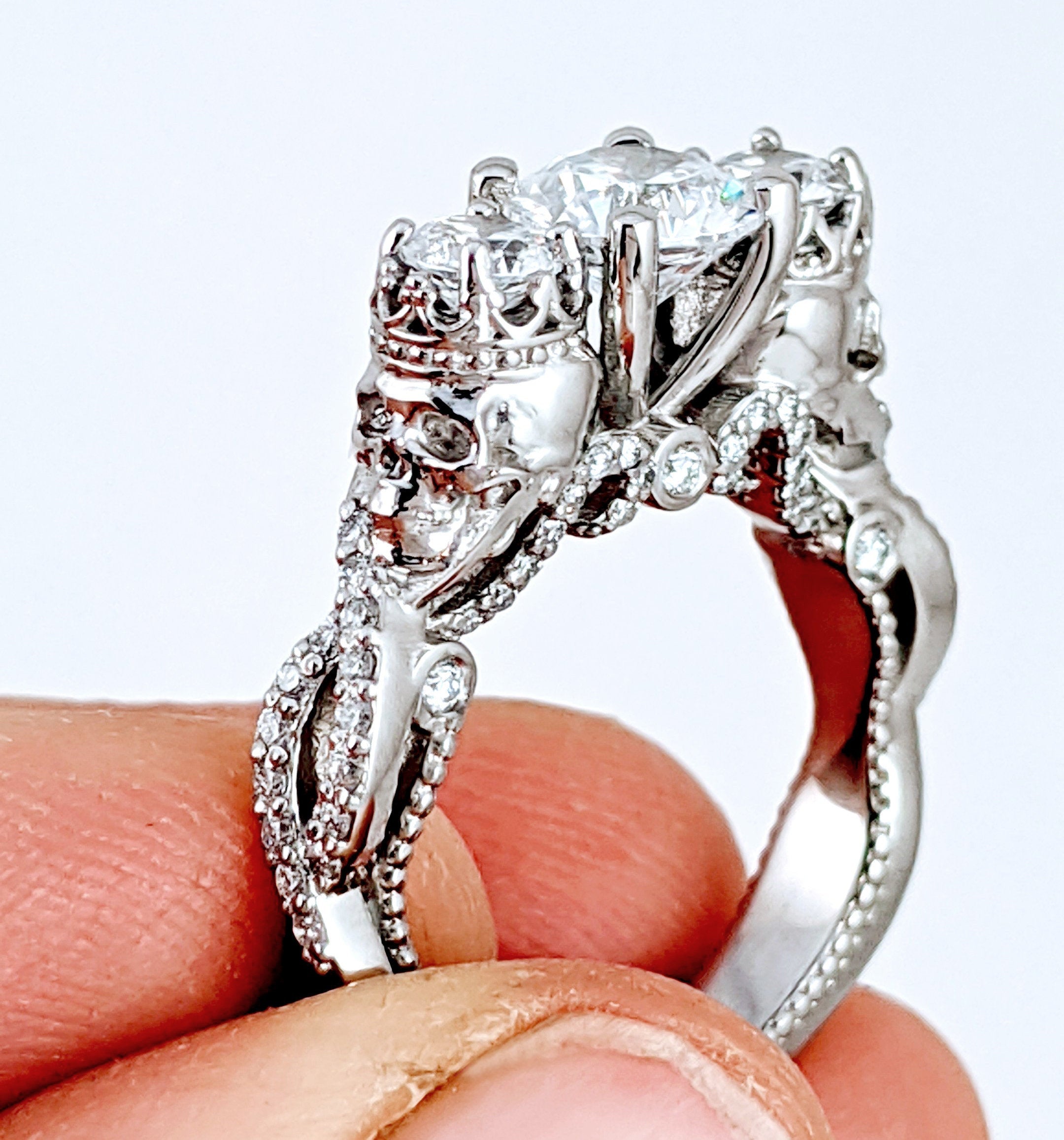 Skull King and Queen Ring – RicksonJewelry