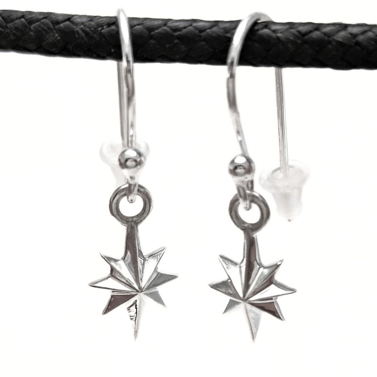 Find Your Trust North Star Tarot Card Healing Necklace and Earring Set