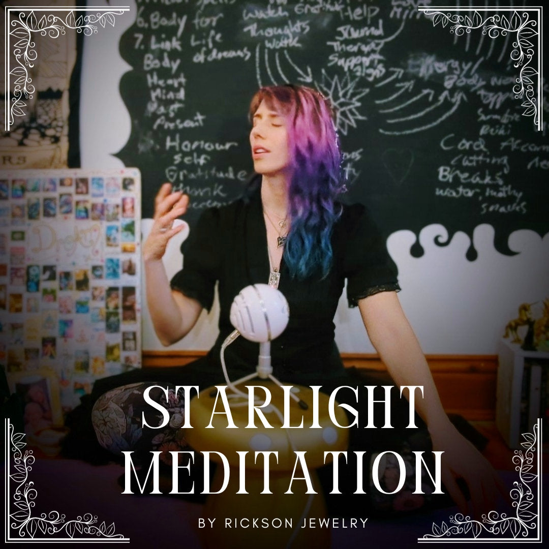 Gold STAR Necklace + Meditation to Find your True North Star