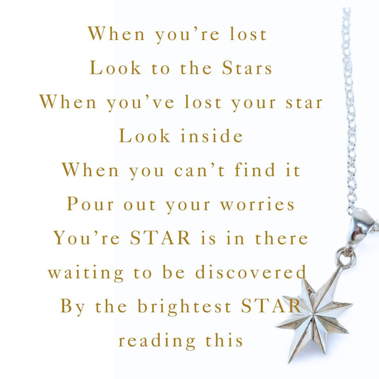 STAR Card Tarot Necklace + Meditation to Find your True North Star