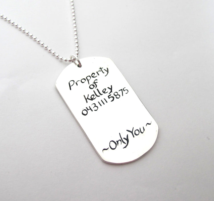 Engraving Upgrade for Any Custom Rickson Jewellery Item